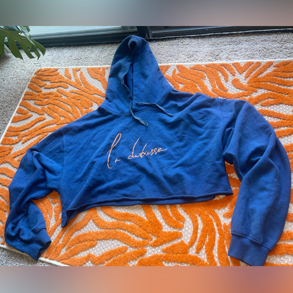 SOFT La Detresse Cropped Hoodie